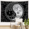 Sun Moon Yin Yang Tapestry 84" x 54" VTrendz
