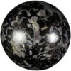 Indigo Gabbro Sphere Natural Indigo Stone For Healing Stone for Creativity, Intuition & Protection, Meditation Crystal Healing Grid Reiki Metaphysical Energy VTrendz