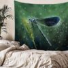 Dragonfly Tapestry, Wall Hanging, Table Cover, Home Decor VTrendz