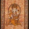 Ganesha Batik Wall Hanging Handmade Cotton Tapestry 84"x54" inch VTrendz