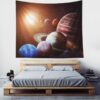 Planets & Universe Tapestry, Wall Hanging, Table Cover, Home Decor VTrendz
