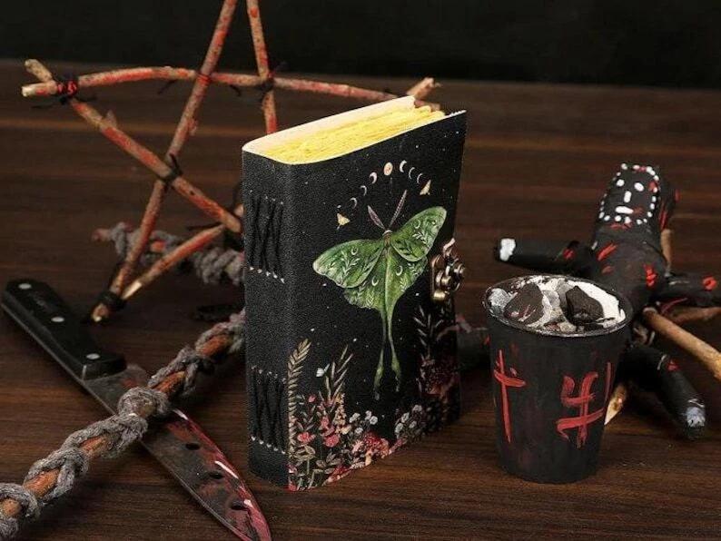 Luna Moth Grimoire | A Journal of Transformation & Moonlight - Image 7