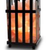 Wire Basket Himalayan Natural Salt Lamp Rock Crystal Air purifier / Ionizer VTrendz