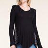Angel Wings Rhinestone Top by Vocal VTrendz