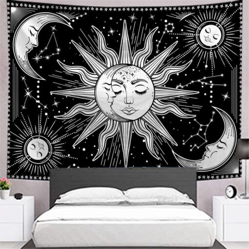 Sun Moon Love Tapestry 84" x 54"