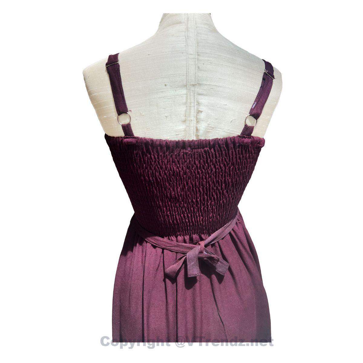 High-Low Dress, Sundress with Batik printing, Higher in Front and Lower in Back, One Size Fits Most - Image 10