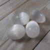 Selenite Egg: Crystalline Shield for Fertility, New Beginnings & Auric Transmutation (2.75 Inch) VTrendz
