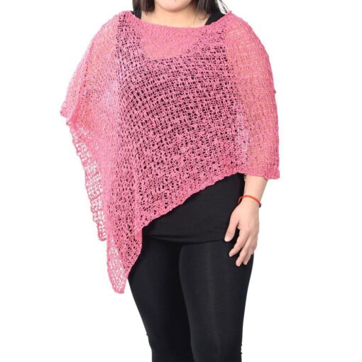 3 Way  Scarf  Summer Sheer Shrug Versatile Poncho Shawl Boho Beach Cover Up