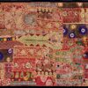 VPT-A06 Handmade Vintage Patchwork Abstract Tapestry Bohemian style Heavy Embroidered Ethnic Hippie Indian Wall décor Art Wall hanging 40 x 60 Inches VTrendz