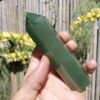 Green Aventurine Obelisk Tower Jumbo Healing Wand Spirit Stone 8 Faceted Pointed Obelisk Tower Healing Reiki Wand Metaphysical Balance Energy Approx. 4 inches tall VTrendz