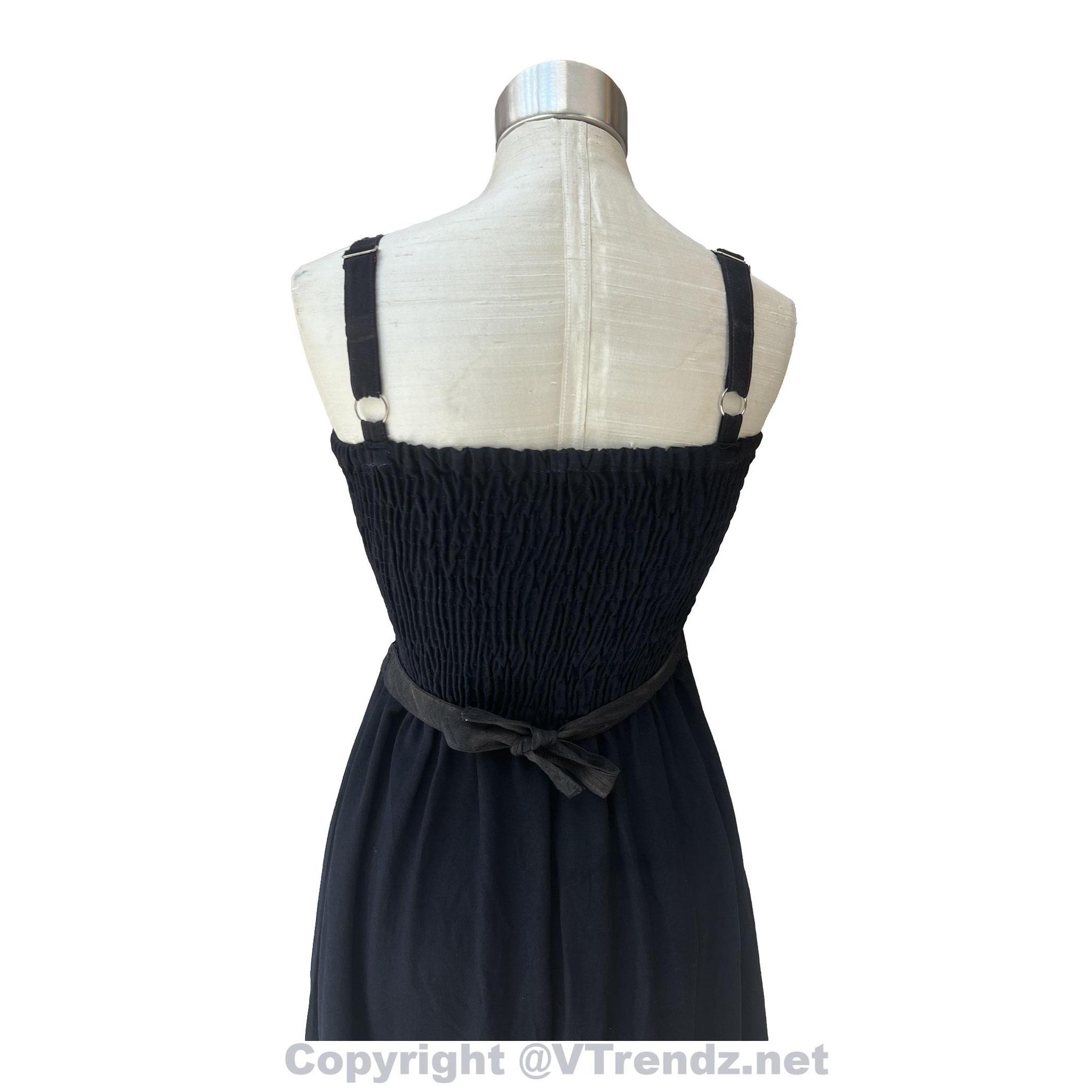 High-Low Dress, Sundress with Batik printing, Higher in Front and Lower in Back, One Size Fits Most - Image 5