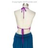 Crochet Bikini Top with Striped Pattern/ Crop Top/ Bra Top, Handmade, 1 Size Fits Most VTrendz