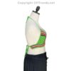 Crochet Bikini Top with Striped Pattern/ Crop Top/ Bra Top, Handmade, 1 Size Fits Most VTrendz