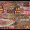 VPT-A03 Handmade Vintage Patchwork Abstract Tapestry Bohemian style Heavy Embroidered Ethnic Hippie Indian Wall décor Art Wall hanging 40 x 60 Inches VTrendz