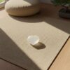 Selenite Engraved Heart: Angel Wings Celestial Shield (2.5 Inch) VTrendz