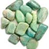 Loose Amazonite Crystal Rough Tumbled (2–4 cm): Stone of Courage and Truth VTrendz