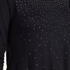 16879L- Long Sleeve Knit Top with Stones - Image 2