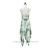 2 Layer Tie Dye Handkerchief Dress with Front Corset & Adjustable Straps VTrendz