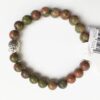 Unakite Natural Stone Bracelet: The Visionary’s Grounding & Gentle Evolution VTrendz