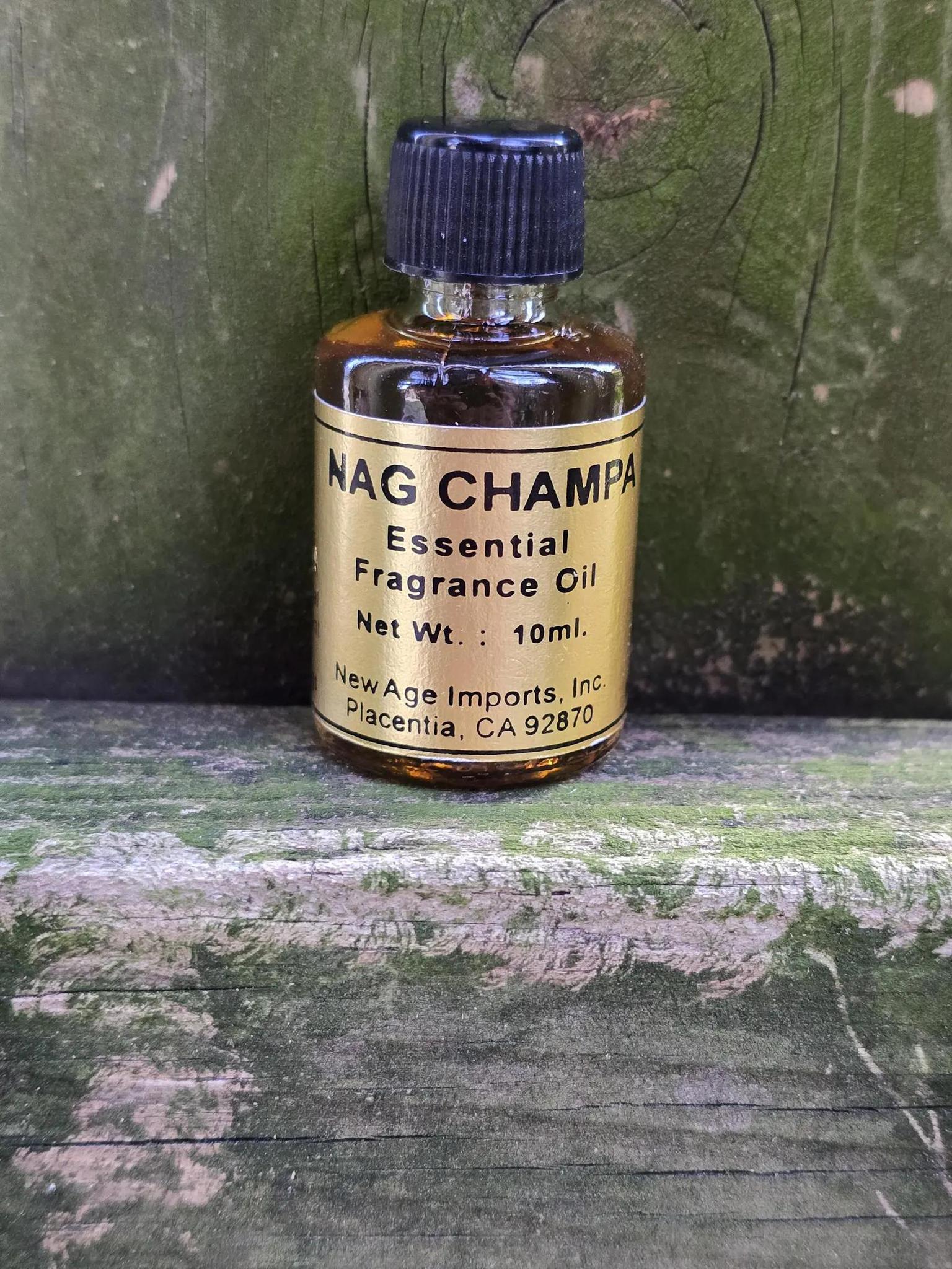 Nag Champa Aroma Oil | A 10ml Vial of Sacred Meditation