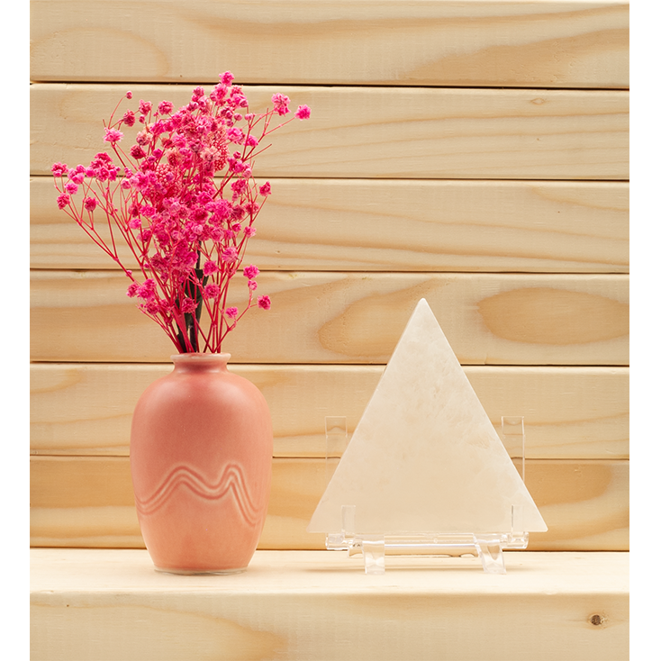 Selenite Charging Plate: Geometric Cleansing Foundation & Etheric Shield (2.4-5.5 Inch) - Image 6