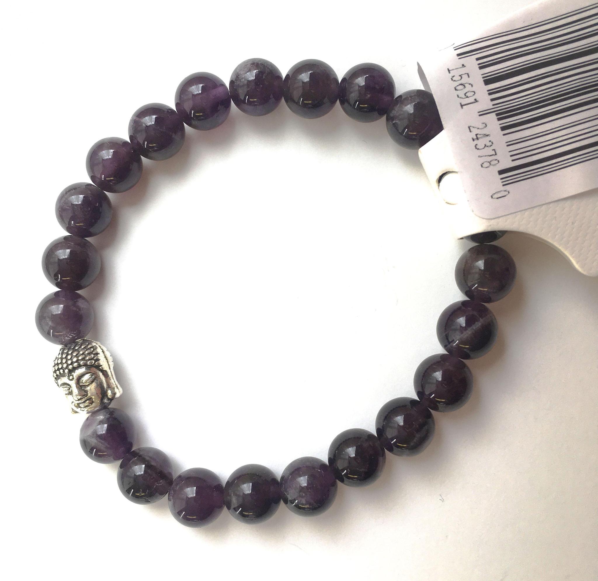Amethyst Natural Stone Bracelet: The Sovereign Peace & Spiritual Awakening - Image 3