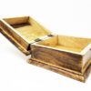 Hand Carved Decorative Elephant w/ Tree of Life Wooden Storage Box, 7"x7" - Image 3