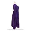 Long Sleeves Victorian Style Corset Dress with Georgette Lace & Threadwork VTrendz