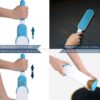 Dog Cat Pet Fur Hair & Lint Remover With Self Cleaning Base Reusable Grooming - Image 2