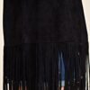 SUEDE VEST WITH FRINGE By Vocal - Image 6