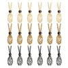 Boho-Style Woven Rope Cord Crystal Cage Necklace Holder: Your Perfect Talisman Display VTrendz