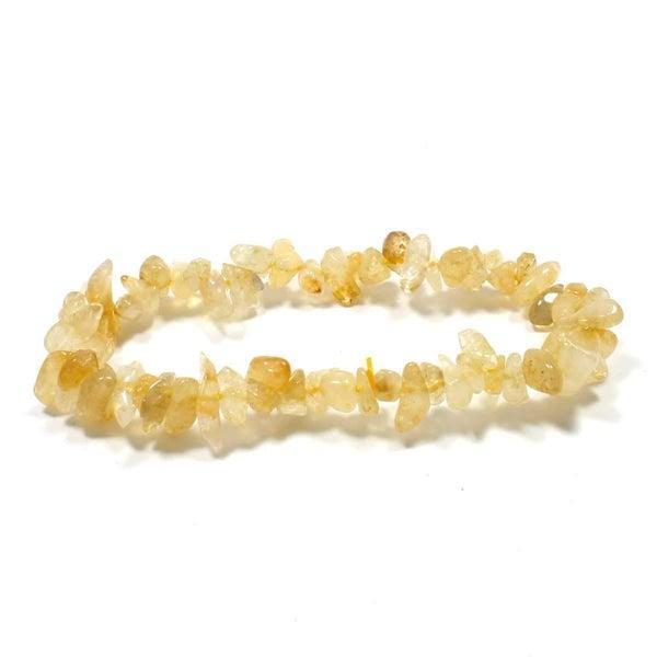Citrine Stone Chips Bracelet: The Golden Magnet & Solar Vitality - Image 2