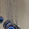 Circular Evil Eye Pendant Chain Necklace VTrendz