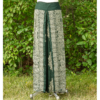 Open Leg Thai Palazzo Pant Flower Print Rayon Comfy & Trendy One Size Fits Most 100% Rayon - Image 5