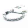 Howlite & Hematite Bracelet: The Silent Anchor & Mental Stillness VTrendz