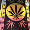 Hemp Big Leaf Wall Hanging Handmade Cotton Tapestry 84"x54" inch VTrendz