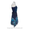 Batik Printed Ruffle Top Sundress with Georgette Lace Hem VTrendz