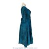 Long Sleeves Victorian Style Corset Dress with Georgette Lace & Threadwork VTrendz