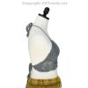 Crochet Bikini Top Circular Pattern Knit/ Crop Top/ Bra Top, Handmade, 1 Size Fits Most - Image 4