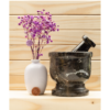 Black Zebra Jasper Mortar & Pestle Set 4" VTrendz