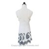 Batik Printed Short Scarf Dress with Adjustable Straps and Stretchable Back VTrendz