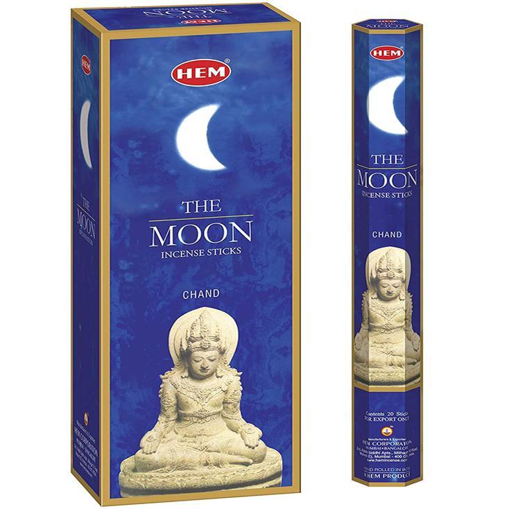 HEM The Moon Incense Sticks for Intuition and Dream Work