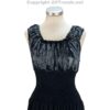 Long 8-Kali Embroidered Maxi Dress with Stretch Sleeves VTrendz