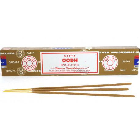 Satya Oodh (Agarwood) Incense Sticks for Luxury, Deep Meditation, and Spiritual Connection