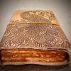 Embossed Peacock Leather Journal | Tome of Vision VTrendz