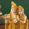 Radha Krishna Statue Handmade Resin Idol Figurine Statue Symbol of Love, Unification of Soul with God - Image 3
