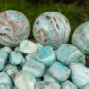 Caribbean Calcite: The Serene Artifact of Mindful Awakening, Dreamwork & Coastal Peace VTrendz