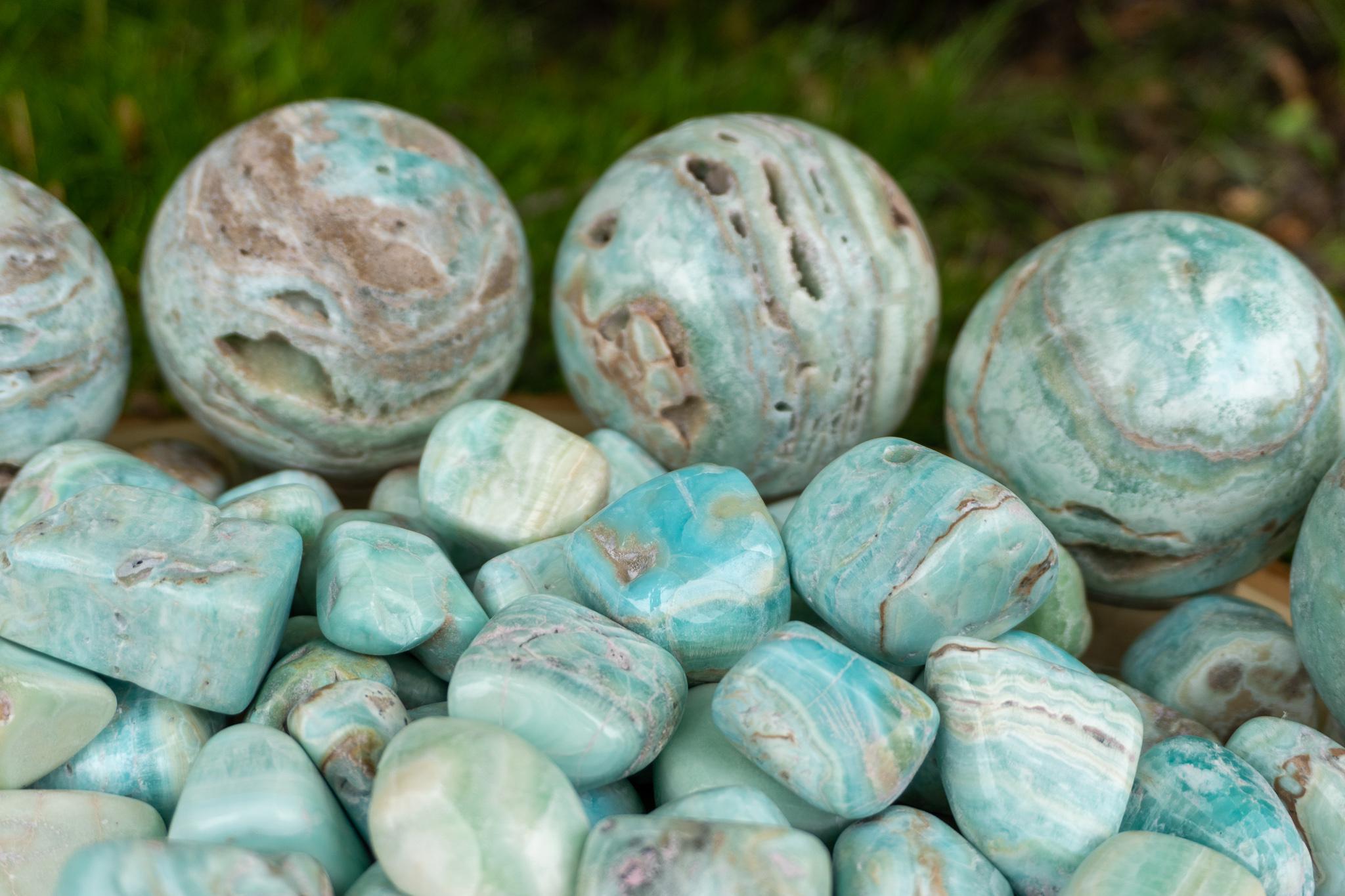 Caribbean Calcite: The Serene Artifact of Mindful Awakening, Dreamwork & Coastal Peace
