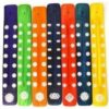 7-Chakra Colorful Wood Ash Catchers | Altar of Alignment (10"L Each) VTrendz