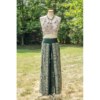 Open Leg Thai Palazzo Pant Flower Print Rayon Comfy & Trendy One Size Fits Most 100% Rayon VTrendz